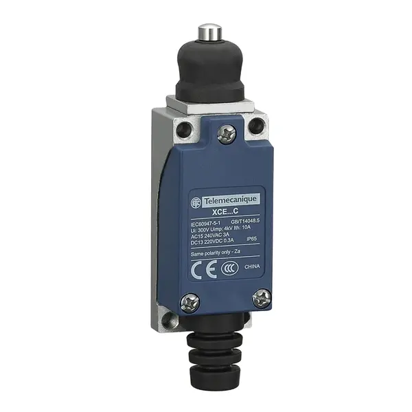 Telemecanique Sensors - XCE110C - Limit switch, Metal end plunger - 2