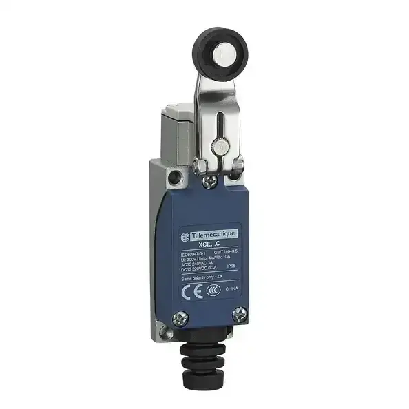 Telemecanique Sensors - XCE118C - Limit switch, Thermoplastic roller lever - 1