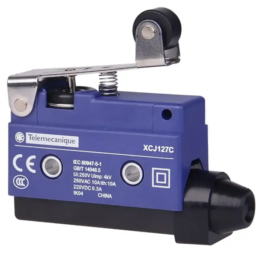 Telemecanique Sensors - XCJ127C - Limit switch, Short flat lever, roller e - 1