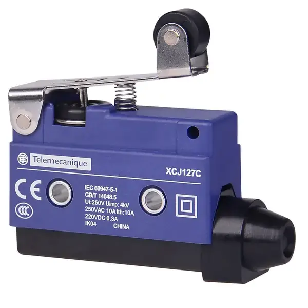 Telemecanique Sensors - XCJ127C - Limit switch, Short flat lever, roller e - 2