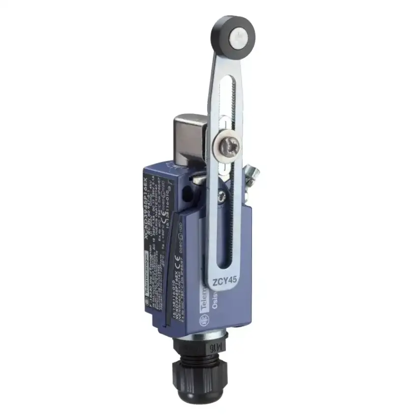 Telemecanique Sensors - XCKD3945P16EX - LIMIT SWITCH XCKD EX ROLLER LEVER PLUNG. - 1