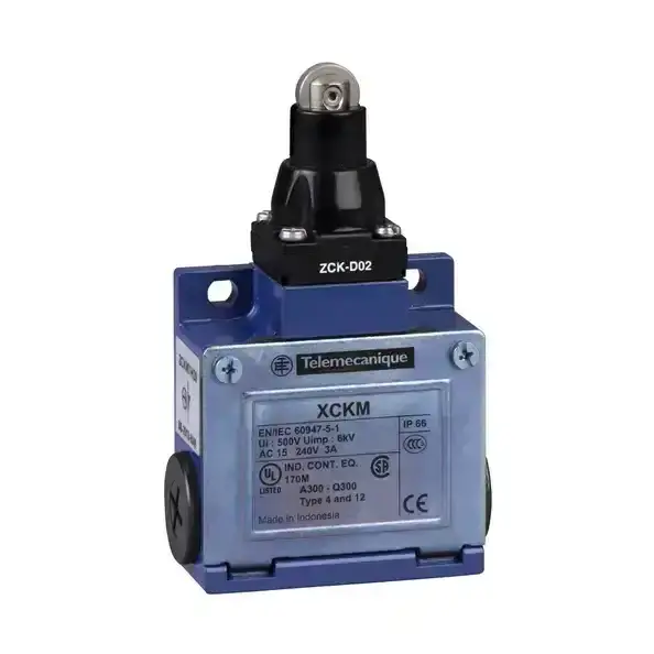 Telemecanique Sensors - XCKM102 - LIMIT SWITCH XCKM ROLLER PLUNGER - 1