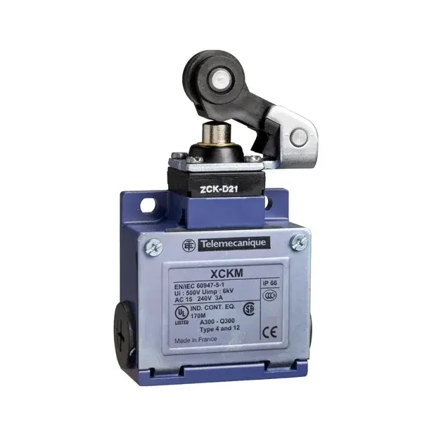 Telemecanique Sensors - XCKM121 - LIMIT SWITCH XCKM ROLLER LEVER - 2