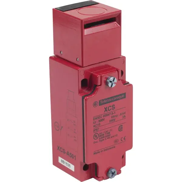 Telemecanique Sensors - XCSA501 - SAFETY SWITCH XCSA KEY OPERATED - 2
