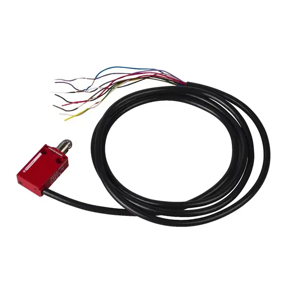 Telemecanique Sensors - XCSM4102L2 - SAFETY SWITCH ROLLER PLUNGER 2NC+2NO-2m - 2