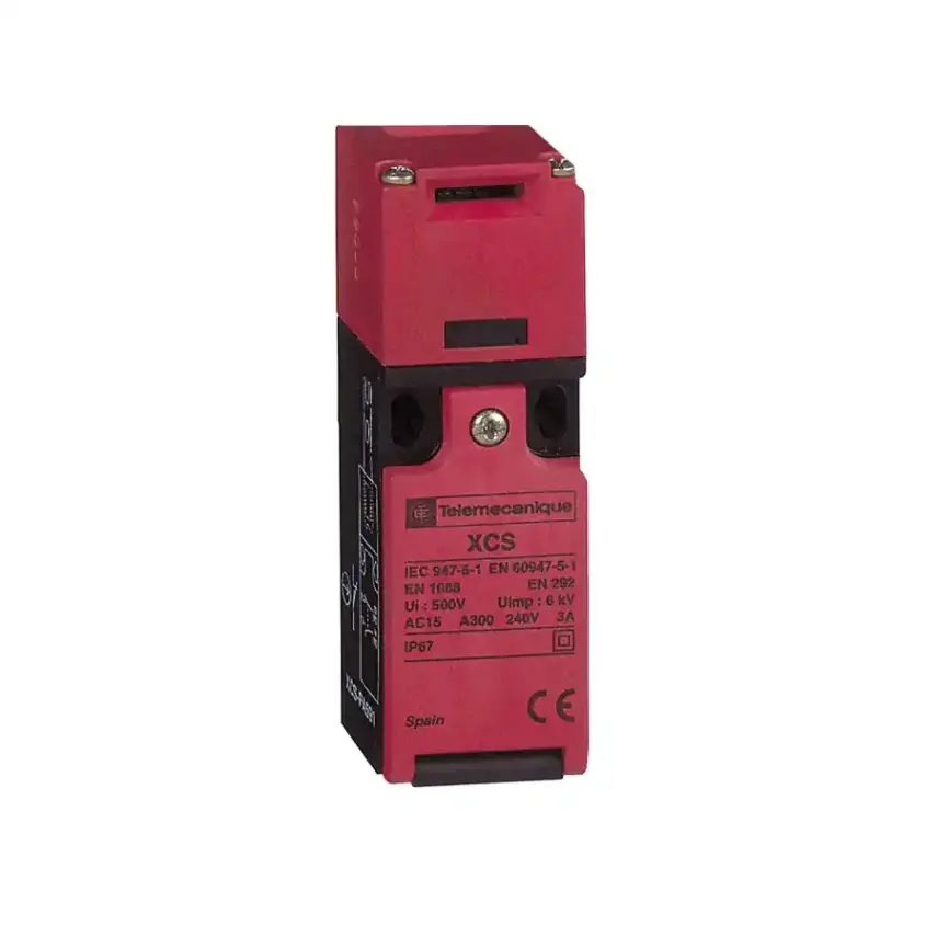 Telemecanique Sensors - XCSPA792 - SAFETY SWITCH KEY OPERATED 1NC+1NC - 1