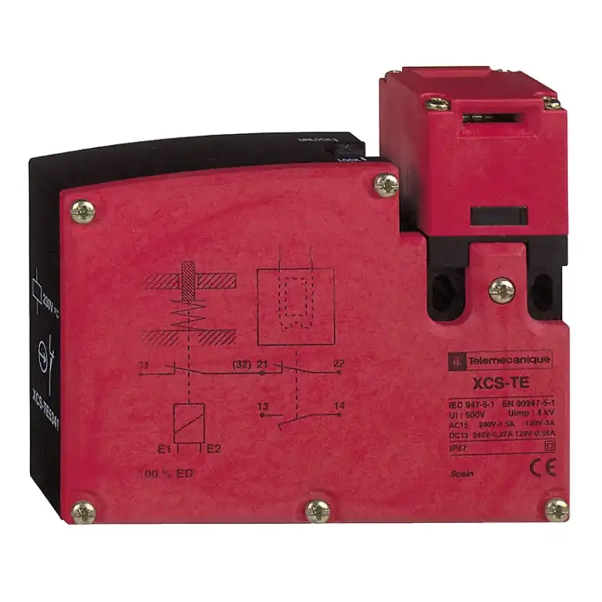 Telemecanique Sensors - XCSTE7512 - SAFETY SWITCH INTERLOCKING 2NC - 1