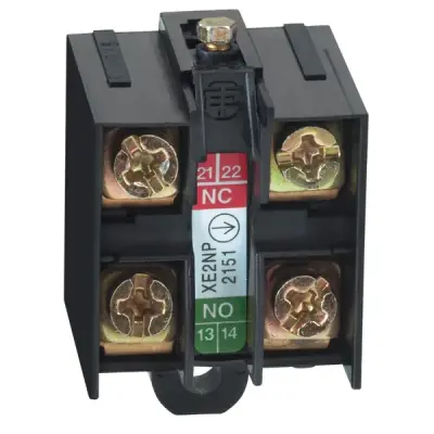 Telemecanique Sensors - XE2NP2151 - LIMIT SWITCH CONTACT BLOCK 1NC+1NO - 2
