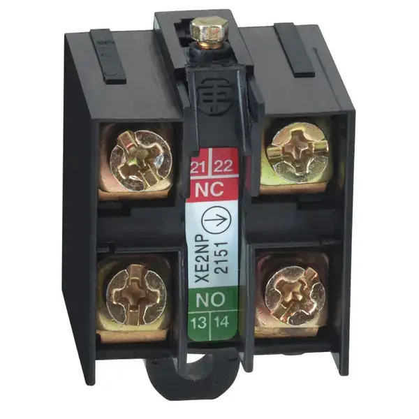 Telemecanique Sensors - XE2NP2151 - LIMIT SWITCH CONTACT BLOCK 1NC+1NO - 2