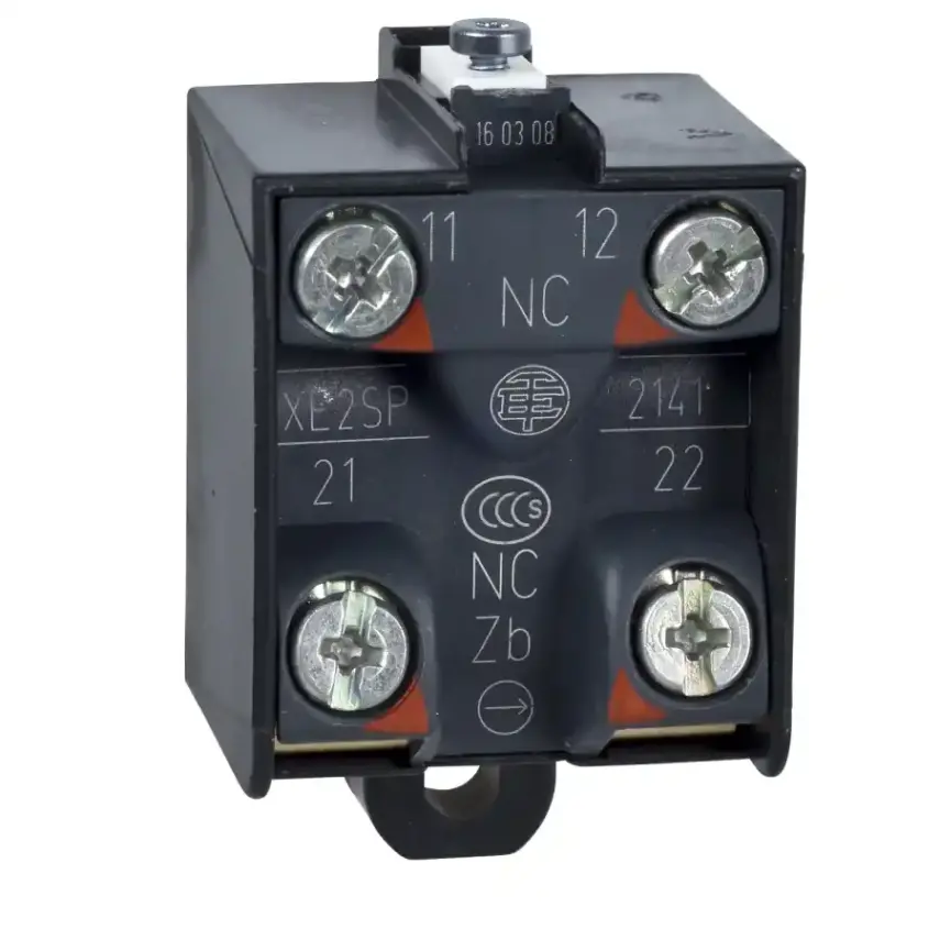 Telemecanique Sensors - XE2SP2141 - LIMIT SWITCH CONTACT BLOCK 2NC - 1