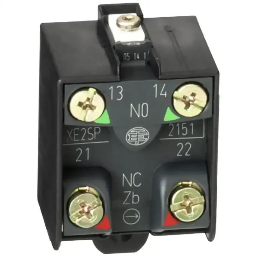 Telemecanique Sensors - XE2SP2151 - LIMIT SWITCH CONTACT BLOCK 1NC+1NO - 1