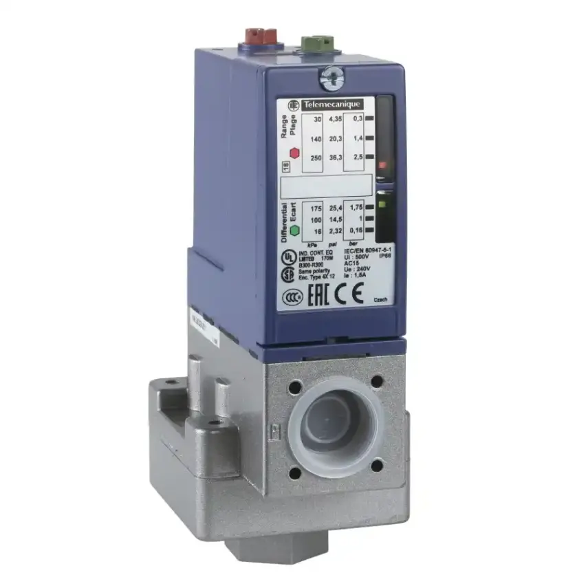 Telemecanique Sensors - XMLB002A2S11 - PRESSURE SWITCH XMLB ADJ. DIF. 2.5 BAR - 1