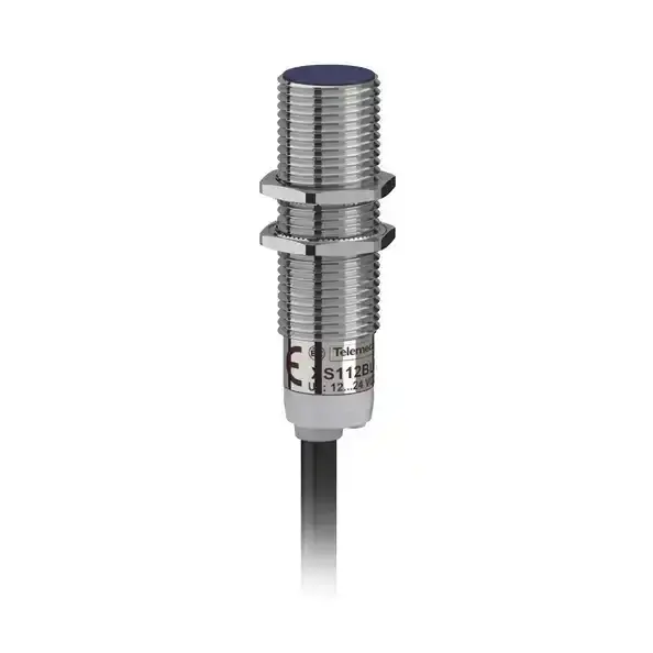 Telemecanique Sensors - XS112BLPAL2 - INDUCTIVE SENSOR M12 L42mm-Sn2mm-2m - 1
