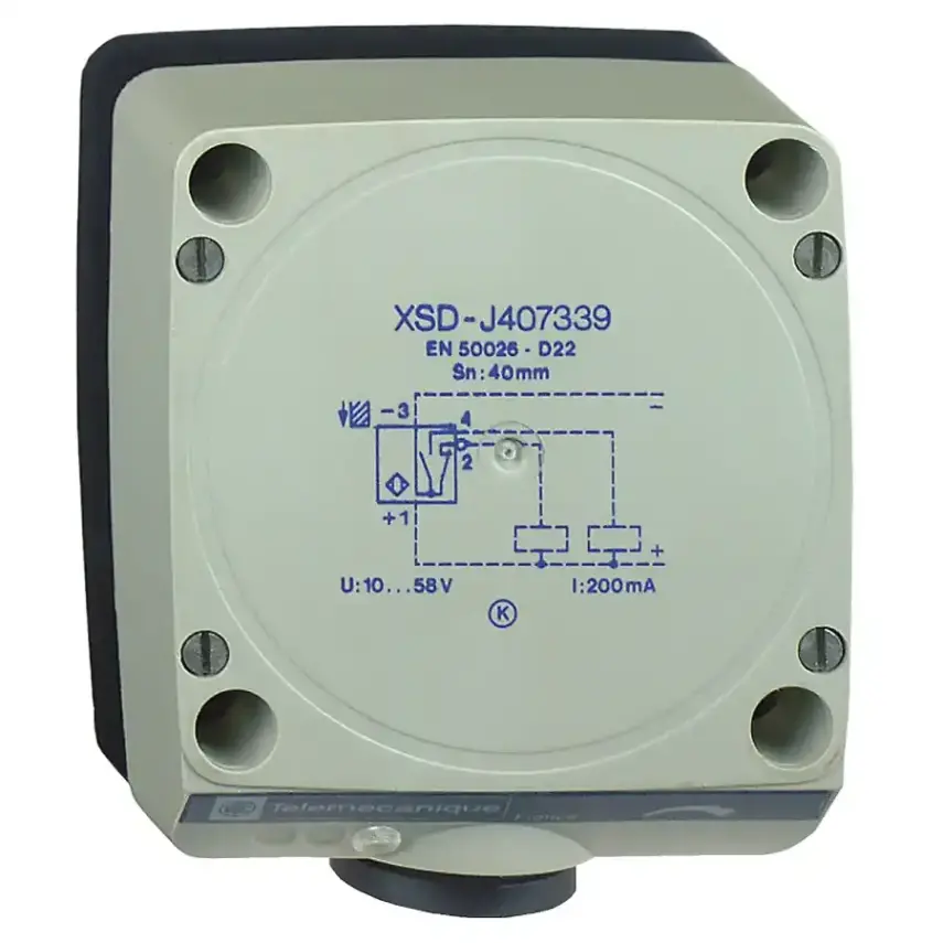 Telemecanique Sensors - XSDH603629 - INDUCTIVE SENSOR 80x80x40 Sn60mm-24VDC-s - 1
