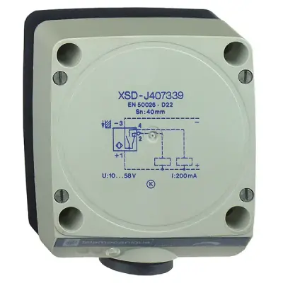 Telemecanique Sensors - XSDH603629 - INDUCTIVE SENSOR 80x80x40 Sn60mm-24VDC-s - 2