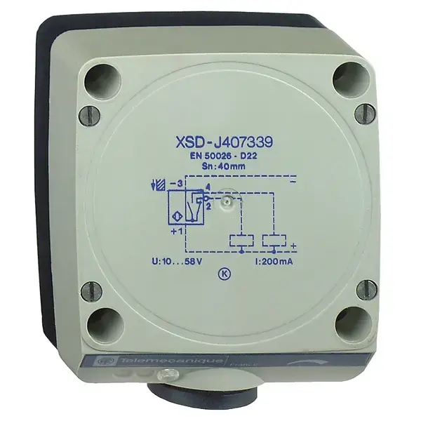 Telemecanique Sensors - XSDH603629 - INDUCTIVE SENSOR 80x80x40 Sn60mm-24VDC-s - 2