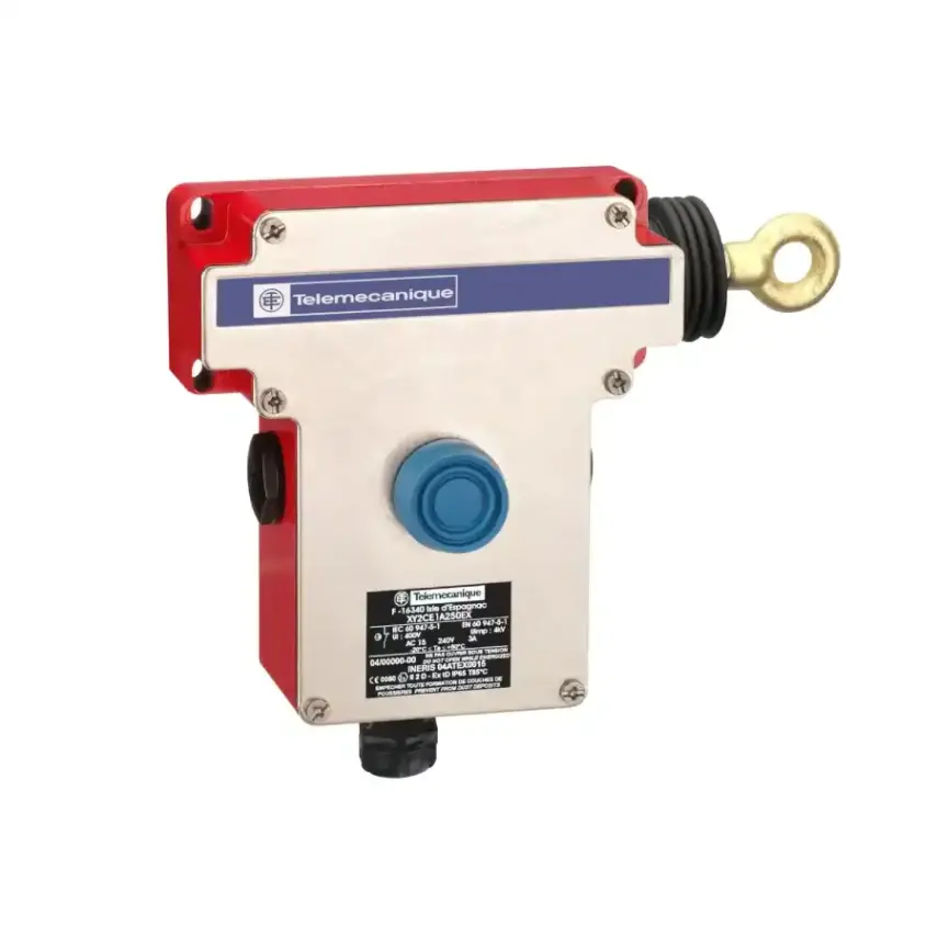 Telemecanique Sensors - XY2CE1A270EX - SAFETY ROPE PULL SWITCH 70M RH-2NC - 1