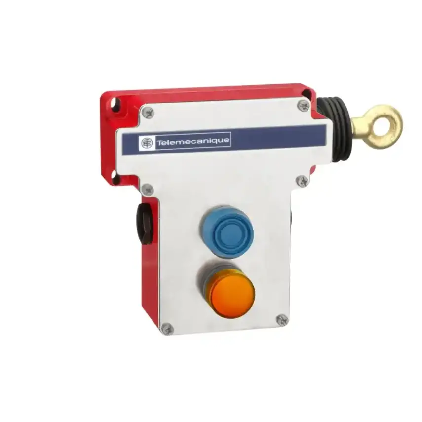 Telemecanique Sensors - XY2CE1A296 - SAFETY ROPE PULL SWITCH 70M RH-2NC+2NO - 1