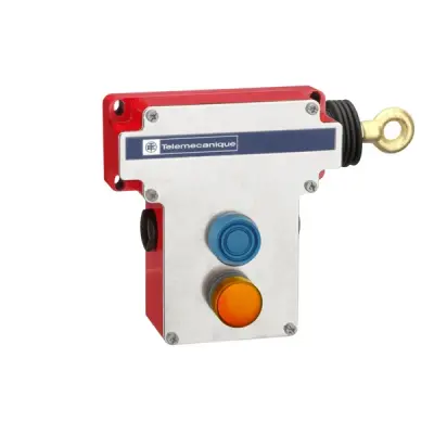 Telemecanique Sensors - XY2CE1A296 - SAFETY ROPE PULL SWITCH 70M RH-2NC+2NO - 2