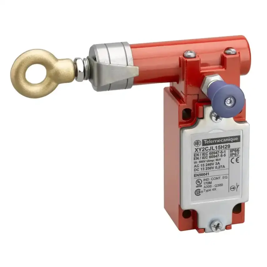 Telemecanique Sensors - XY2CJL19 - EMERGENCY ROPE PULL SWITCH LEFT SIDE 2NC - 1