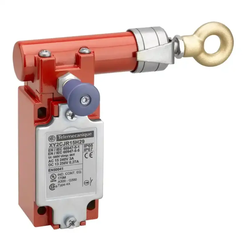 Telemecanique Sensors - XY2CJR15 - SAFETY ROPE PULL SWITCH 30M RH - 1NC+1NO - 1