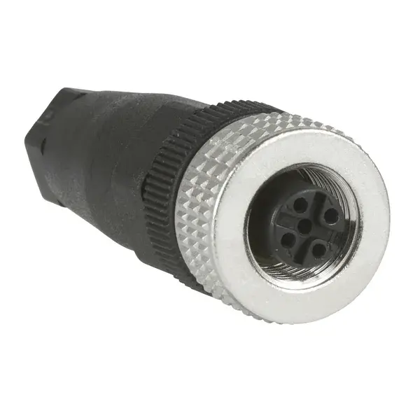 Telemecanique Sensors - XZCC12FDM40B - CONNECTOR FEM. M12 4PIN STRAIGHT - 2