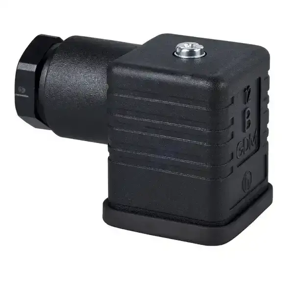 Telemecanique Sensors - XZCC43FCP40B - CONNECTOR FEM. DIN 43650 A 4PIN ELBOWED - 1