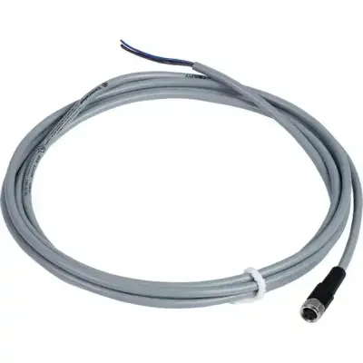 Telemecanique Sensors - XZCPV0566L2 - PRE-WIRED CONNECTOR M8 3PIN PVC 2M - 1