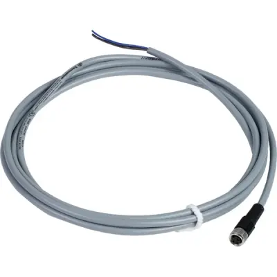Telemecanique Sensors - XZCPV0566L2 - PRE-WIRED CONNECTOR M8 3PIN PVC 2M - 2