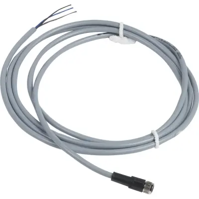 Telemecanique Sensors - XZCPV0941L2 - PRE-WIRED CONNECTOR M8 4PIN PVC 2M - 2