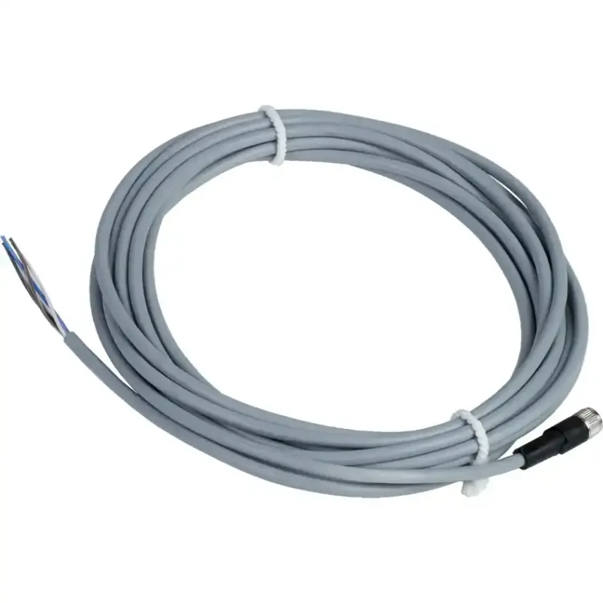 Telemecanique Sensors - XZCPV0941L5 - PRE-WIRED CONNECTOR M8 4PIN PVC 5M - 1