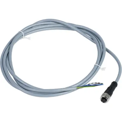 Telemecanique Sensors - XZCPV1164L2 - PRE-WIRED CONNECTOR, PVC, FEMALE, M12, 5 - 2