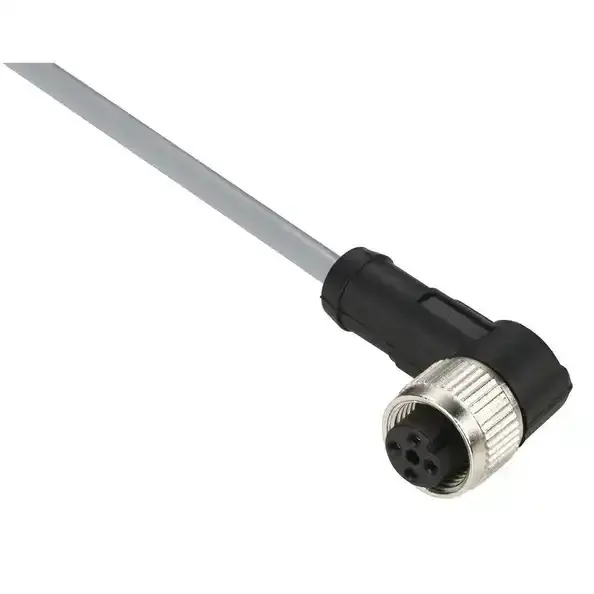 Telemecanique Sensors - XZCPV1241L2 - PRE-WIRED CONNECTOR M12 4PIN PVC 2M - 1