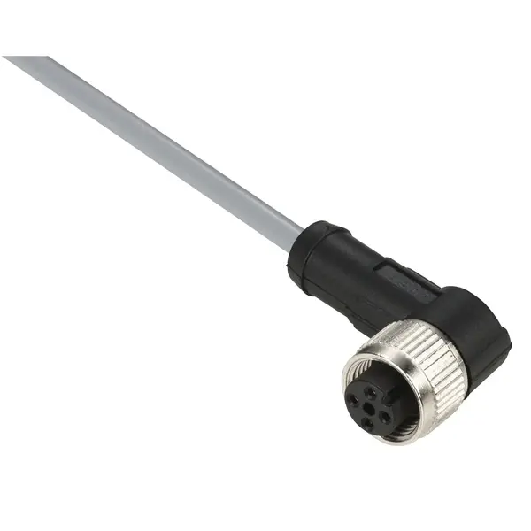 Telemecanique Sensors - XZCPV1241L5 - PRE-WIRED CONNECTOR M12 4PIN PVC 5M - 2