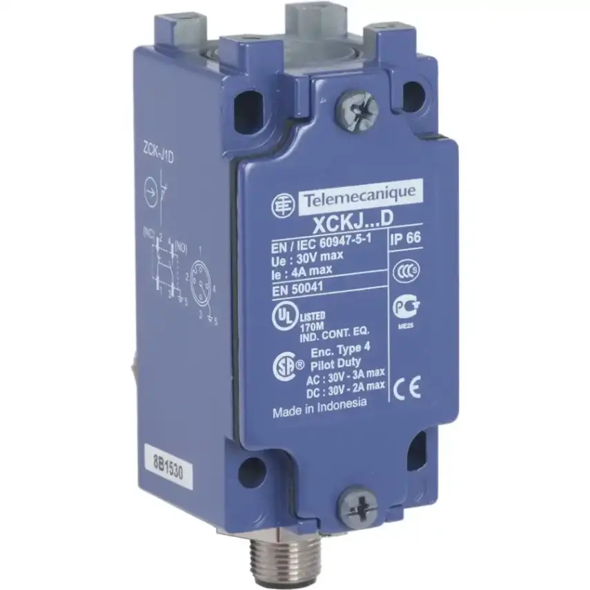 Telemecanique Sensors - ZCKJ1D - LIMIT SWITCH BODY ZCKJ 1NC+1NO - 1