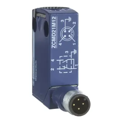 Telemecanique Sensors - ZCMD21C12 - LIMIT SWITCH XCMD BODY 1NC 1NO - 1