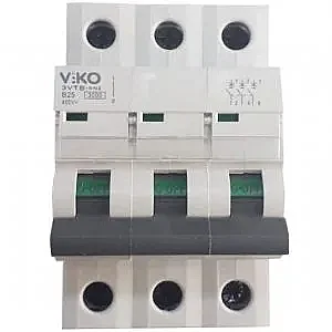 VIKO 10VTB-3C32 3P C curve 32A 10kA Miniature Circuit Breaker - VIKO