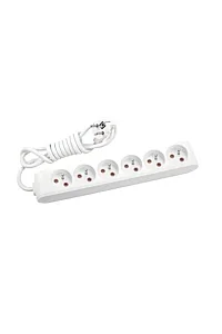 VIKO Multi-Let 6-Outlet Earthed UPS Power Strip 2 m White - VIKO