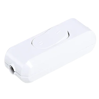 VIKO 90302710 White Inline Cord Switch - 1