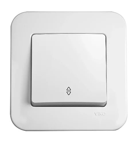 VIKO 90440004 Linnera White two-way switch - 1