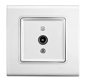 VIKO 90440010 Linnera White TV/SAT terminal socket - VIKO