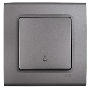 VIKO 90442003 Linnera Life Granite Grey illuminated switch - VIKO