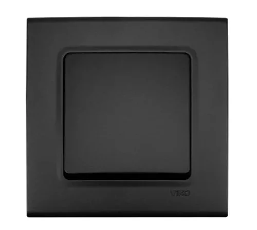 VIKO 90444001 Linnera Life Black one-way switch - 1