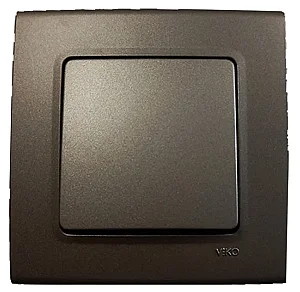 VIKO 90445001 Linnera Life Anthracite one-way switch - VIKO