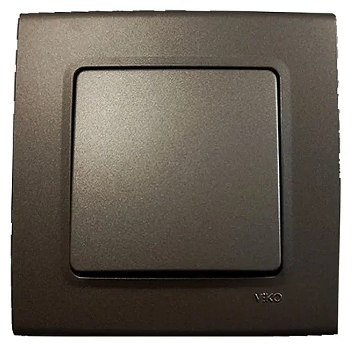 VIKO 90445001 Linnera Life Anthracite one-way switch - 1