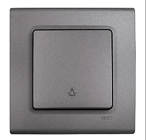 VIKO 90447003 Linnera Life Silver illuminated switch - VIKO