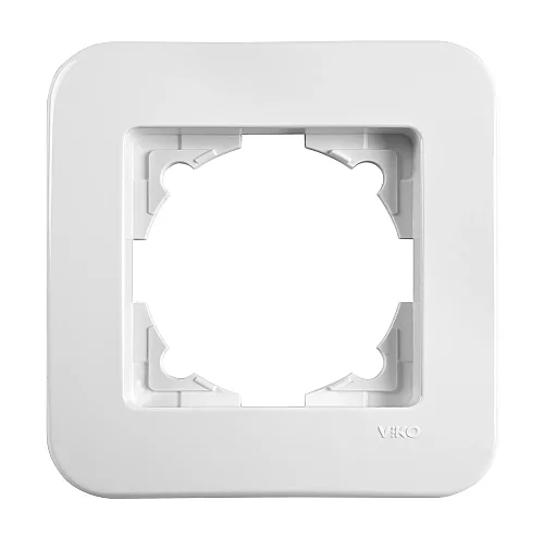 VIKO 90480051 Linnera 1-Gang White Frame - 1