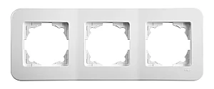 VIKO 90480053 Linnera 3-Gang White Frame - VIKO