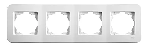 VIKO 90480054 Linnera 4-Gang White Frame - VIKO