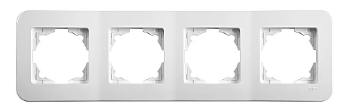 VIKO 90480054 Linnera 4-Gang White Frame - 1